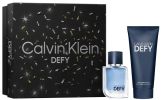 Calvin Klein  Coffret Defy For Him Noël 2023 : Eau de toilette 50 ml + Gel douche 100 ml pas chers