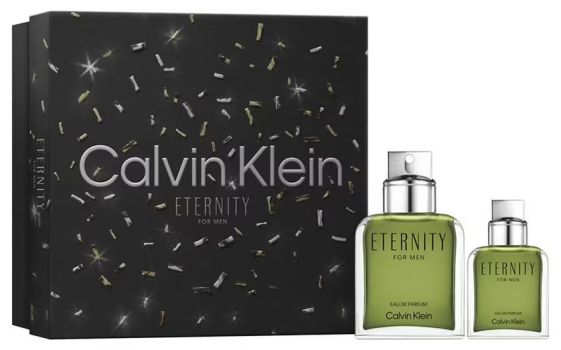 Coffret Eternity For Men : Eau de parfum 100 ml + Eau de parfum 30 ml
