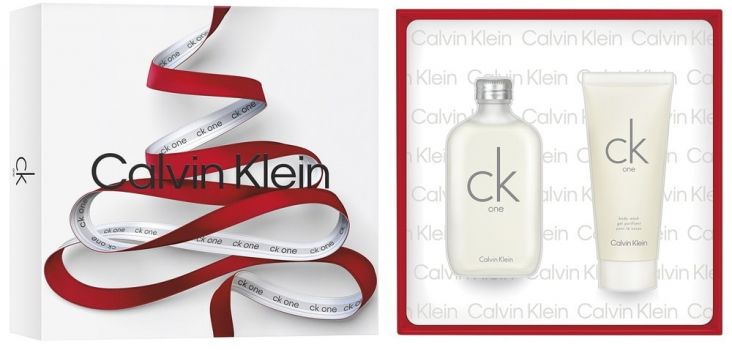 Coffret Noël CK One : Eau de Toilette 100 ml + Gel Purifiant