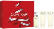 Calvin Klein  Coffret Noël Eternity : Eau de parfum 50 ml + Gel Douche + Lait Corps pas chers