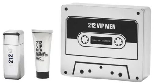 Coffret 212 VIP Men : Eau de toilette 100 ml + Gel douche 100 ml