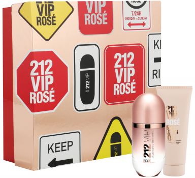 Coffret 212 VIP Rosé : Eau de Parfum 50 ml + Crème Corps