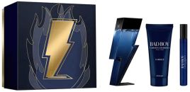 Coffret Bad Boy Cobalt Noël : Eau de parfum 100 ml + Gel douche 100 ml + Eau de parfum 10 ml pas chère