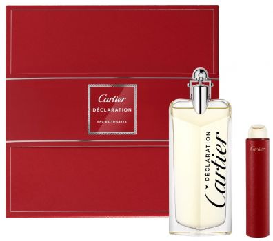 Coffret Déclaration : Eau de toilette 100 ml + Flacon format voyage