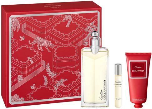 Coffret Déclaration Fête des Pères 2024 : Eau de toilette 100 ml + Format voyage 10 ml + Gel douche 100 ml