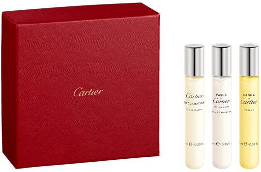 Coffret Pasha de Cartier : Eau de toilette 10 ml x 3