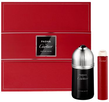 Coffret Pasha Edition Noire : Eau de toilette 100 ml + Format Voyage 15 ml