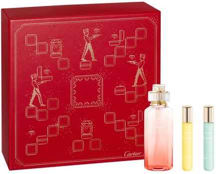 Coffret Riviéres de Cartier 2022 : Eau de toilette 100 ml + Vaporisateur 10 ml x2