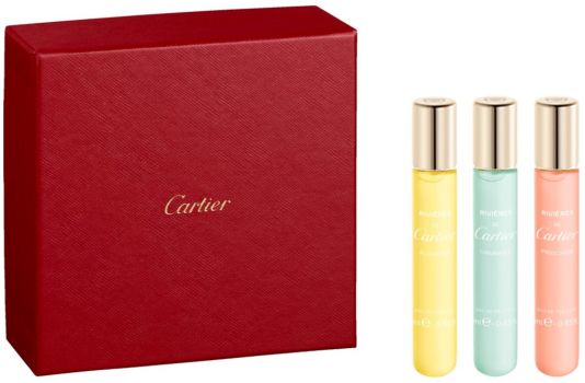 Coffret Riviéres de Cartier : Eau de toilette 10 ml x3