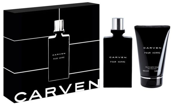 Coffret Carven pour Homme : Eau de toilette 50 ml + Lait Corps