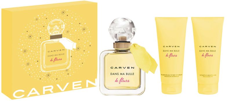 Coffret Dans Ma Bulle de Fleurs 2023 : Eau de toilette 100 ml + Lait corps 100 ml + Gel douche 100 ml