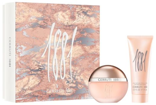 Coffret 1881 Pour Femme : Eau de toilette 50 ml + Lotion corps 75 ml