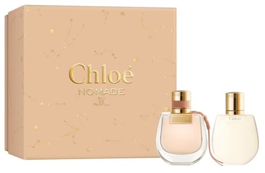 Coffret Chloé Nomade Noël 2023 : Eau de parfum 50 ml + Lait corps 100 ml