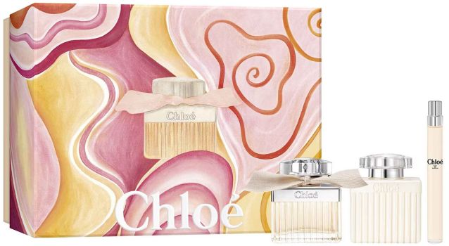 Coffret Chloé Signature Fête des Mères 2024 : Eau de parfum 50 ml + Format voyage 10 ml + Lait corps 100 ml