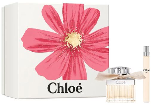 Coffret Chloé Signature Noël 2024 : Eau de parfum 50 ml + Format voyage 10 ml