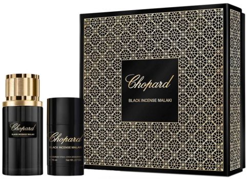 Coffret Black Incense Malaki : Eau de Parfum 80 ml + Déodorant 