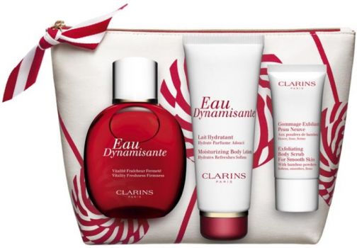 Coffret Eau Dynamisante : Eau de soin 100 ml + Exfoliant + Lait Corps