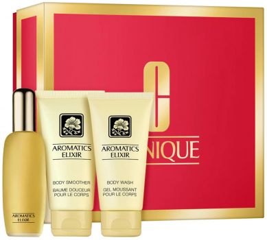 Coffret Aromatics Elixir 2022 : Eau de Parfum 45 ml + Baume Corps + Gel Douche