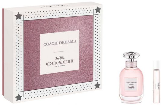 Coffret Coach Dreams : Eau de Parfum 60 ml + Vaporisateur de Voyage