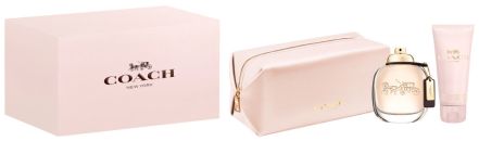 Coffret Coach Fête des Mères 2024 : Eau de parfum 90 ml + Lait corps 100 ml + Trousse pas chère