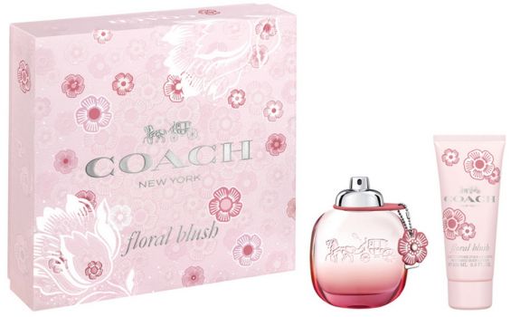 Coffret Coach Floral Blush : Eau de parfum 50 ml+ Lotion Corps