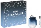 Coach Coffret Coach Man Blue : Eau de toilette 100 ml + Vaporisateur de voyage pas chers