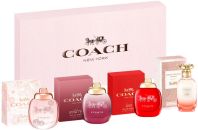 Coffret Coach Miniatures Fête des Mères 2024 : Floral 4,5 ml + Wild Rose 4,5 ml + Love 4,5 ml + Dreams Sunset 4,5 ml pas chère