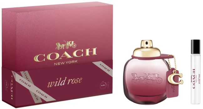 Coffret Coach Wild Rose Fête des Mères 2024 : Eau de parfum 50 ml + Format voyage 7,5 ml