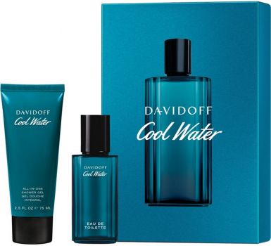 Coffret Cool Water Man : Eau de Toilette 40 ml + Gel Douche