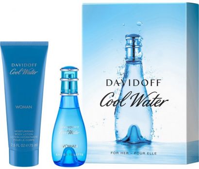 Coffret Cool Water Woman : Eau de Toilette 30 ml + Gel Douche