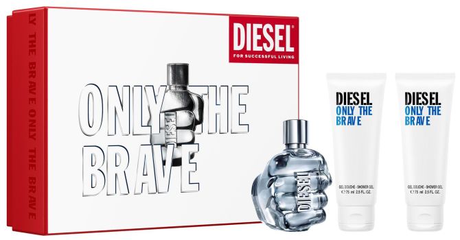 Coffret Only the Brave 2022 : Eau de toilette 75 ml + Gel Douche 75 ml x2