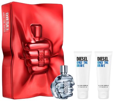 Coffret Only the Brave 2022 : Eau de toilette 75 ml + Gel Douche 75 ml x2