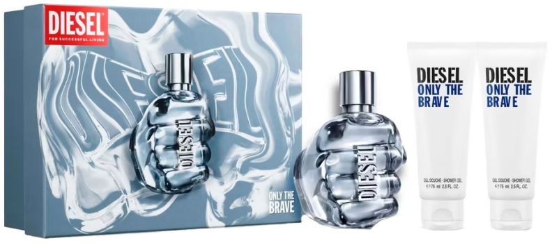 Coffret Only the Brave : Eau de toilette 125 ml + Gel douche 75 ml + Gel douche 75 ml