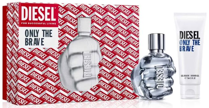 Coffret Only the Brave Fête des Pères 2023 : Eau de toilette 50 ml + Gel douche 75 ml