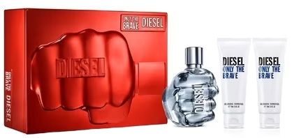 Coffret Only the Brave Noël 2023 : Eau de toilette 125 ml + Gel douche 75 ml + Gel douche 75 ml