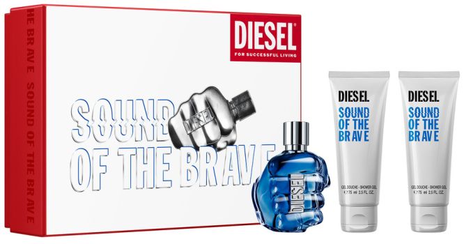 Coffret Sound of the Brave 2022 : Eau de toilette 75 ml + Gel Douche 75 ml x2