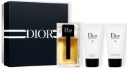 Dior Coffret Dior Homme : Eau de Toilette 100 ml + Gel Douche 50 ml + Baume Après-Rasage 50 ml pas chers