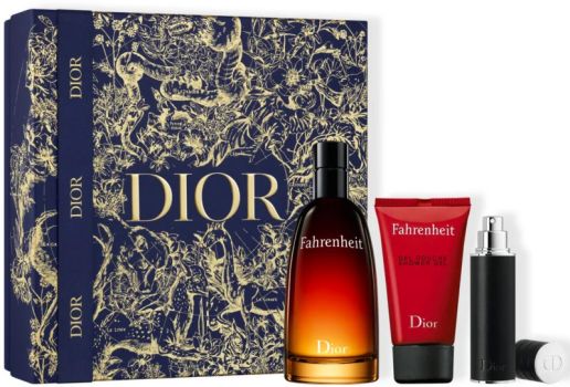 Coffret Fahrenheit Noël 2022 : Eau de toilette 100 ml + Format