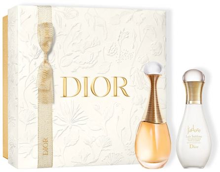 Coffret J'adore 2022 Fête des Mères : Eau de Parfum 50 ml + Lait Corps 75 ml