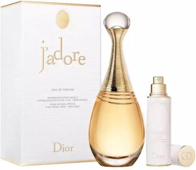 Coffret J'adore : Eau de parfum 100 ml + Eau de parfum 10 ml