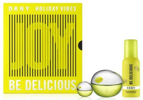 Coffret Be Delicious 2023 : Eau de parfum 100 ml + Mousse douche 100 ml + Eau de parfum 7 ml
