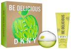 DKNY (Donna Karan New York) Coffret Be Delicious Noël 2023 : Eau de parfum 30 ml + Lait corps 100 ml pas chers