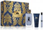 Dolce & Gabbana Coffret K by Dolce&Gabbana : Eau de Toilette 100 ml + Baume Après-Rasage + Vaporisateur format Voyage pas chers