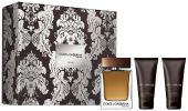 Dolce & Gabbana Coffret The One For Men : Eau de toilette 100 ml + Baume Après-Rasage + Gel Douche pas chers