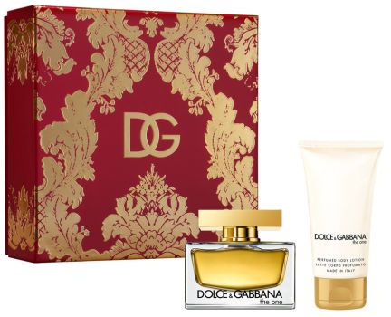 Coffret The One Noël 2023 : Eau de parfum 50 ml + Lait corps 50 ml