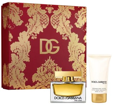 Coffret The One Noël 2023 : Eau de parfum 50 ml + Lait corps 75 ml