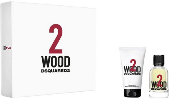 Coffret Dsquared2 Two Wood : Eau de toilette 30 ml + Gel Douche