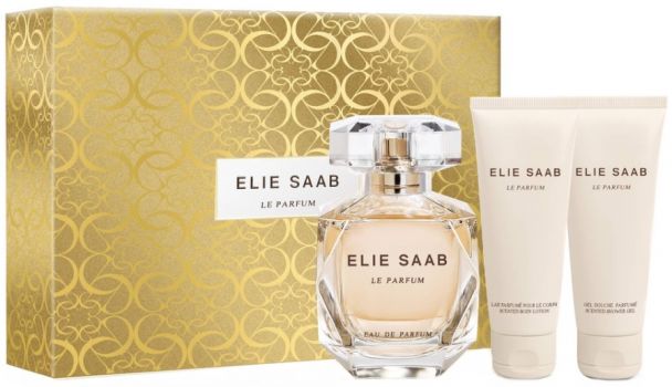 Coffret Le Parfum : Eau de Parfum 90 ml + Gel Douche + Crème Corps