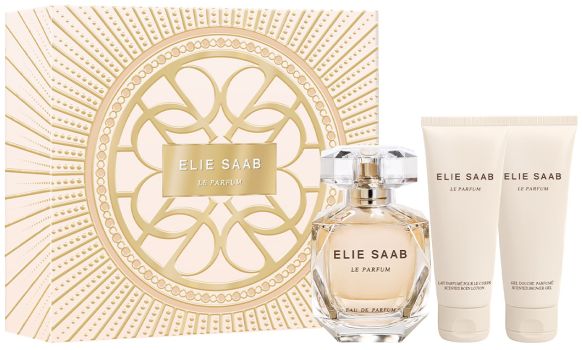 Coffret Le Parfum Noël 2024 : Eau de parfum 90 ml + Lait corps 75 ml + Gel douche 75 ml