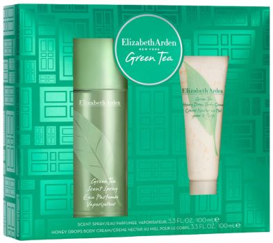 Coffret Green Tea Noël 2024 : Eau parfumée 100 ml + Crème corps 100 ml